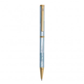 Northern Australia Blue Pearl Signature Pen-Titanium Gold plated-INSPIRED